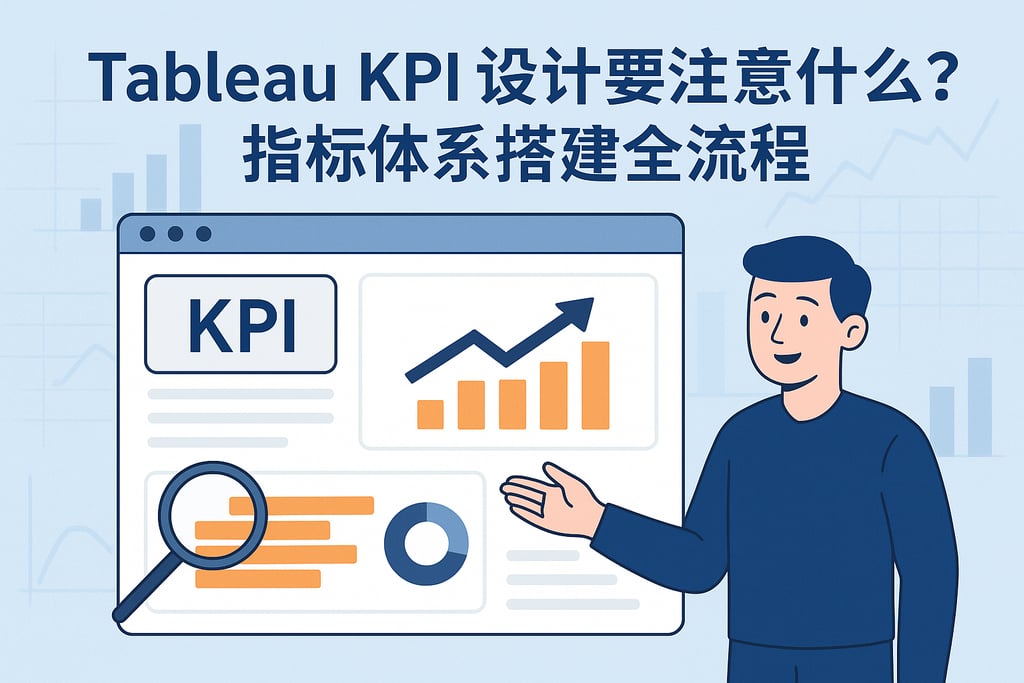 Tableau KPI设计要注意什么？指标体系搭建全流程